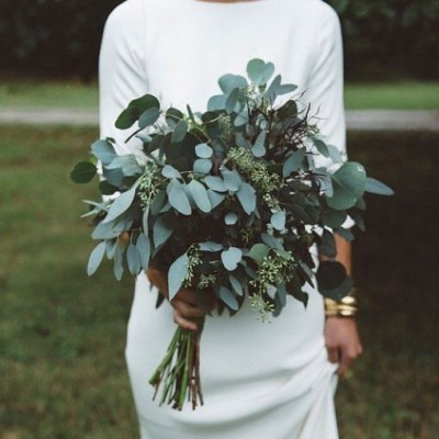 Bouquet de la mariée Eucalyptus